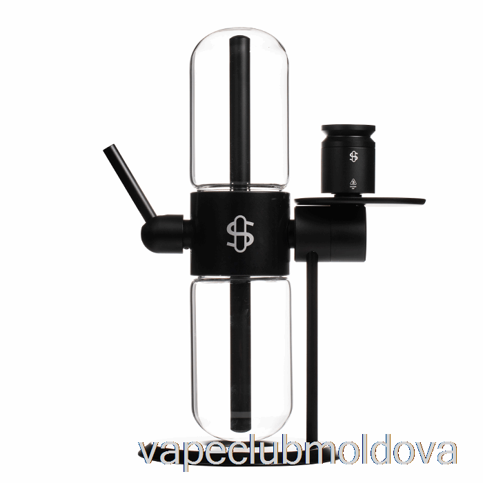 Vape Mod Stundenglass Infuzor Gravitațional Din Sticlă Negru